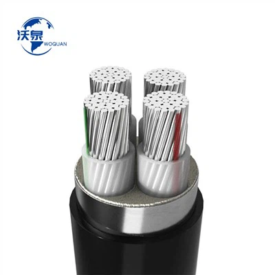 Aluminijski užetni niskonaponski 4-žilni podzemni kabel za napajanje